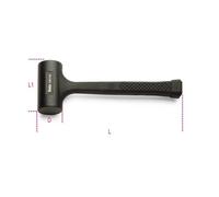 MAZZUOLE ANTIRIMBALZO INTERAMENTE RIVESTITE IN GOMMA D MM 65 ART. 1391