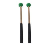 Mazzuole per percussioni Bacchette per batteria Strumento per W/Gomma per impugnatura per Glockenspiel Chimes Musica Accompan Martelli a percussione per kit per batteria in gomma e bacchette per
