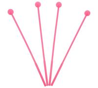 Mazzuoli Percussione Plastica Rosa 2 Paia per Xilofono | Design Orff, Comforto Compatto per Ragazzo Ragazza, Uso Interno e Attività Genitore-figlio