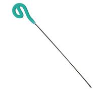 Mazzuolo in silicone per gong con suoni di balena, 22 cm, per meditazione e terapia del suono, verde