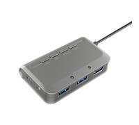 MB-103 USB 3.1 HUB senza guida a tre porte HUB + 7.1 Voice Changer Scheda audio