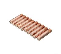 MB 15AK MIG MAG Punta di contatto per torcia di saldatura e ugello a gas, 10 pezzi 0,6 mm/0,8 mm/1,0 mm/1,2 mm MB-15AK MIG ugello a gas, (0,8 mm)