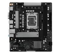 ASRock H810M-X Intel Core Ultra (Serie 2) LGA1851 da DDR5 a 6400 MHz M.2 chiave E per WiFi 128 GB SATA3 6.0 Gb/s Micro ATX Scheda madre PCIe 4.0 H810 2.5G LAN USB3.2