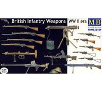 MB British Fanteria Weapons Vickers Mk.i Colore Bren Boys Sten Lee-Enfild Piat 1
