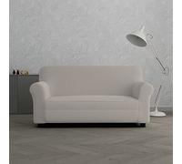 MB Home Basic Iris Copridivano Elastico, Beige (Tortora), 2 Posti, da 130 a 180 cm