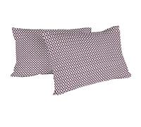 MB HOME ITALY Printed Colors, B-CF-PC-18-MAIDENROSA, Coppia Federe, 52 x 82 cm, Maiden Rosa