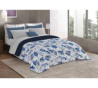 MB HOME ITALY Trapunta Invernale in Microfibra, Foglie, Singolo