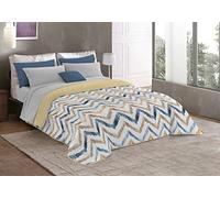 MB HOME ITALY Trapunta Invernale in Microfibra, Hippy, Matrimoniale