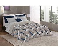 MB HOME ITALY Trapunta Invernale in Microfibra, Pennellate, Singolo