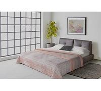 MB HOME ITALY Trapuntino estivo Athena, DAKAR ROSA, 2 Posti