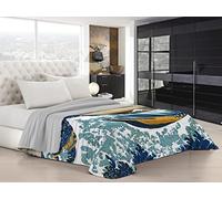 MB HOME ITALY Trapuntino Estivo Stampa Digitale “Sogni d’Autore”, 51, Singolo 170x270cm