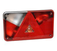 mb-m® Paraluce Aspöck Multipoint V Sinistro per Fanale Posteriore 18-8485-007 L, 35W, Rosso