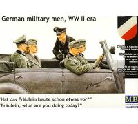 MB Masterbox - Uomini Militari Tedeschi Equipaggio Di Veicolo Tedesco 1:35 Kit