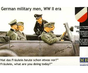 MB Masterbox - Uomini Militari Tedeschi Equipaggio Di Veicolo Tedesco 1:35 Kit