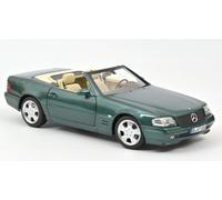 MB Mercedes Benz SL 500 - 1999 - greenmetallic - Norev 1:18