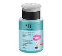 MB MILANO - Solvente per Unghie in Pompa - Fragola - Con Acetone - Ideale per Smalto Scuro - 180 ML - Made in Italy