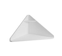 MB Muebles Bonitos, Scrivania Sospesa Zen, Melamina, Bianco Opaco, 93x47x63.7cm