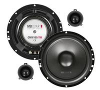 MB Quart QM-165 VW Custom Componente Kit 16.5cm Speaker per Golf Mk4 Passat Bora