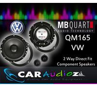 MB Quart QM-165 VW Custom Componente Kit 16.5cm Speaker per Golf Mk4 Passat Bora
