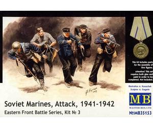 MB SOVIET MARINES ATTACCO 1941-1942 FRONTE ORIENTALE 1:35 ATTACCO RUSSO