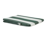 MB Tenda da Sole a Strisce con Anelli 300 x 300 cm per Esterno Colore Verde
