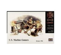 Mb Us Machine Gunners Teamfigurines Mb Us Machine Gun Team|master Box|3519|1:35
