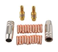 MB15 15AK MIG Kit Saldatura con Punte di Contatto in Rame per Alte Prestazioni