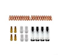 MB36 - Supporto per diffusore di gas conico, set da 32 pezzi | Diffusore di gas, ugello conico, supporto punta, 32 pezzi, materiale in rame durevole