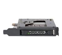 ICY DOCK Adattatore M2 PCIe SSD a PCI Express 2.0x1 con rack Hot-Swap SATA SSD/HDD da 2,5″ rimovibile per porta di espansione PCIe - ToughArmor MB839SP-B