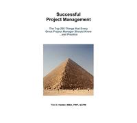 MBA PMP SCPM Tim D. Haider Successful Project Management (Tascabile)