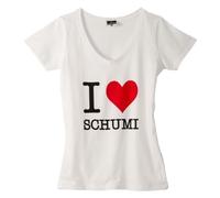 MBA-SPORT Michael Schumacher Maglietta I Love Schumi, bianco, L