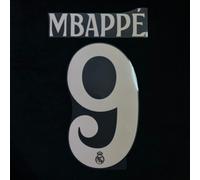 MBAPPE #9 Real Madrid CF 3a STAMPA 2024-25 ufficiale