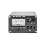Mbazel Surecom SW-112HF Misuratore di Potenza RF 1.5-60MHz 120W V.S.W.R. e Misuratore di Potenza, Supporta Luce di Retromarcia LED/0-120W/50 Ohm Misuratore di Potenza