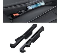 MBBROS 2PCS Riempitivo per Sedili Auto per Mini Clubman R55 F54 / Coupe R58 / Countryman R60 F60, Car Seat Gap Filler Tappo per Sedile Striscia a Prova di Perdite sul Lato del Sedile,A Pair-Black