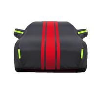 MBBROS Telo Copriauto da Esterno per Dodge RAM 1500 1500 TRX / 1500 Classic / 1500 Laramie, Copertura Auto Impermeabile Anti-UV Anti-Vento Antipolvere Impermeabile Traspirante,A Black Red