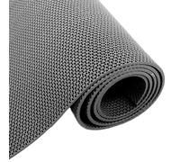 MBBTAG Grande tappetino d'entrata in gomma da esterni, tappeto gomma antiscivolo, 5 mm ispessito, Gomma Antiscivolo Drenante, zerbino gomma, Adatto per piscine, terrazze, balconi, bagni, garage(Gray,9