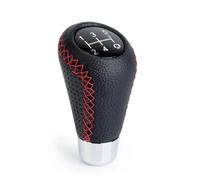 MBDAESWZG Leva Marce Per Universal Manual Sportivo Pomello Cambio | A 5 velocità,Manuale,Pelle/Pelle sintetica/Lega,Vestibilità Stile OE,Specifica di Fabbrica(Red)
