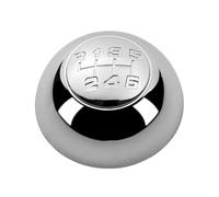 MBDAESWZG Leva Marce Pomello Cambio Per Alfa Per Romeo Miglioramento | Nero/Cromo/Argento,ABS/Metallo,Miglioramento Sportivo,Design Elegante(6 Speed ChromeCap)
