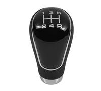 MBDAESWZG Leva Marce Pomello Del Cambio Per Mazda Vestibilità Standard | Nero/Argento,ABS,Design Leggero,Resistente agli Urti,Costruzione Robusta(5 Speed Black)
