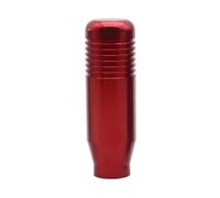 MBDAESWZG Leva Marce Sostituzione Pomello Del Cambio Per Mazda 3 | Cromo/viola/nero/rosso/blu/argento,Lega di alluminio/lega,Miglioramento Sportivo(Red)