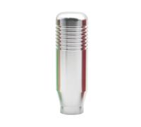 MBDAESWZG Leva Marce Sostituzione Pomello Del Cambio Per Mazda 3 | Cromo/viola/nero/rosso/blu/argento,Lega di alluminio/lega,Miglioramento Sportivo(Silver)
