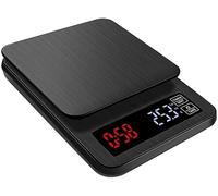 MbeLLO Bilancia da cucina digitale, bilancia elettronica, timer elettronico di precisione, bilancia da cucina digitale, bilancia da cucina da cucina, pesatura 5 kg/0,1 g, 10 kg/1 g, bilancia da cucina