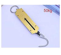 MbeLLO Bilancia digitale da cucina, bilancia elettronica, 12 kg, 25 kg, 50 kg, 100 kg, 150 kg, bilancia da viaggio, bilancia meccanica con gancio da appendere, bilancia portatile (dimensioni: 150 kg