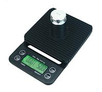 MbeLLO Bilancia digitale da cucina, bilancia elettronica, 3 kg/0,1 g, bilancia professionale per caffè e caffè, bilancia elettronica da cucina, bilancia da bar