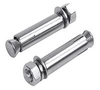 MbeLLO Bullone di ancoraggio a manica, bulloni a vite di ancoraggio a manicotto di espansione, M8 x 60 mm, viti di espansione per pareti in calcestruzzo e mattoni