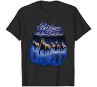 MBGHtfdr33 Bob Seger 1980 Against The Wind Tour T Shirt Black 3XL