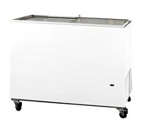 MBH - Congelatore a pozzetto professionale 1,5 m e 491 litri con porte a vetro scorrevoli per la ristorazione. Congelatore a pozzetto negativo per bar e ristorante - MADE IN EUROPE