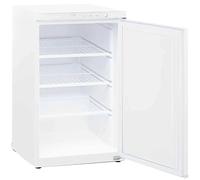 MBH - Congelatore verticale professionale da 112 litri con 3 ripiani per l'ospitalità. Armadio congelatore compatto con termostato regolabile per tazze e alimenti (540 x 600 x 870 mm)