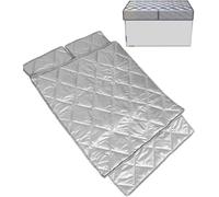 MBHHU Mini Fridge Cover Magnetic Freezer Insulation Sun Shield for Outdoor Refrigerator Protector(200x100cm/78.7x39.4in)(250x100cm/98.4x39.4in)
