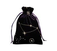 Mbiyhgta Borsa in velluto per carte dei tarocchi, borsa a secchiello con coulisse per gli appassionati di tarocchi, multifunzione, per dadi e gioielli, per Oracle Deck, carte da gioco, carte dei